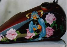 Blue Horn Lady