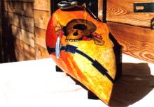 Indian Feather Skull4